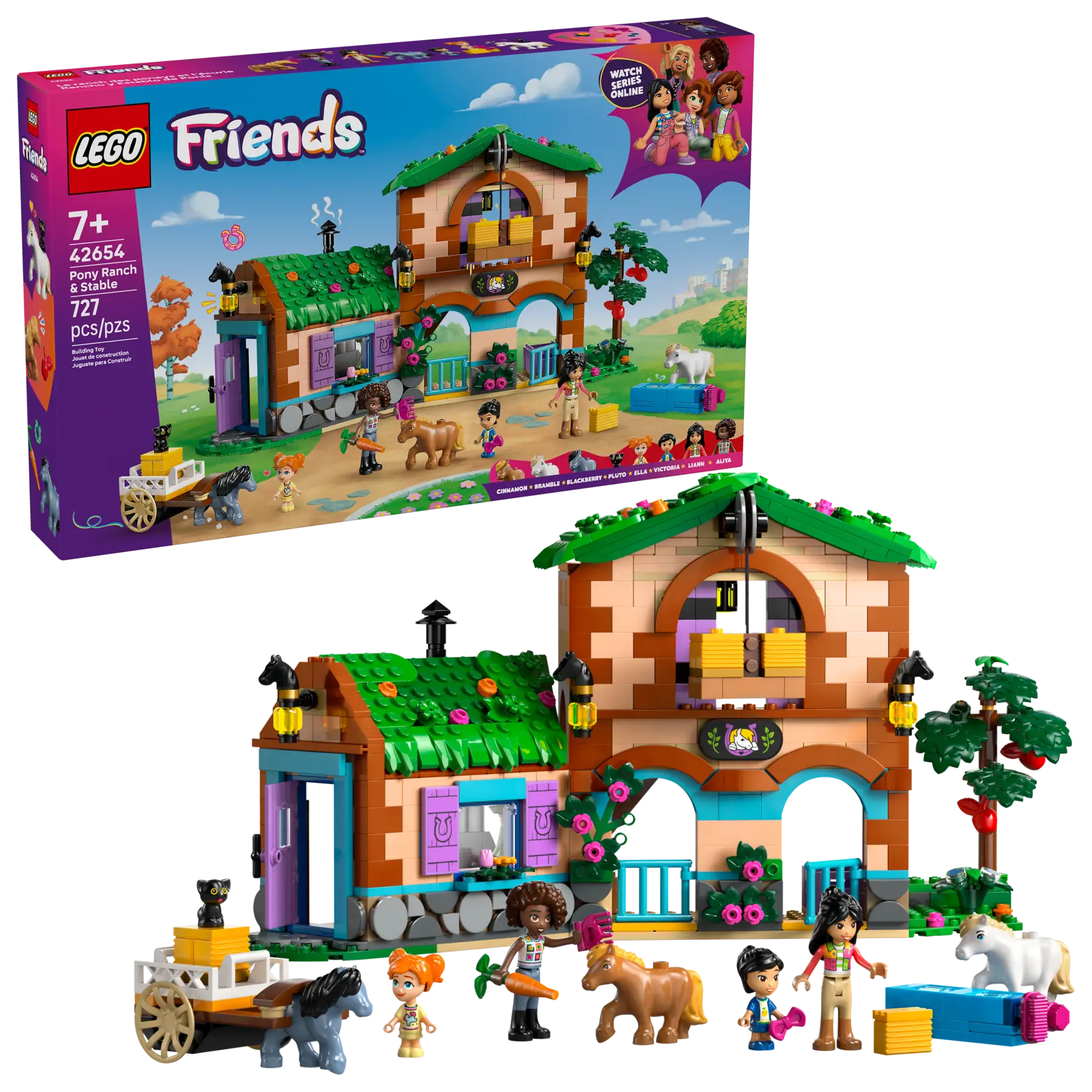LEGO® | Friends: Pony Ranch & Stable (42654)