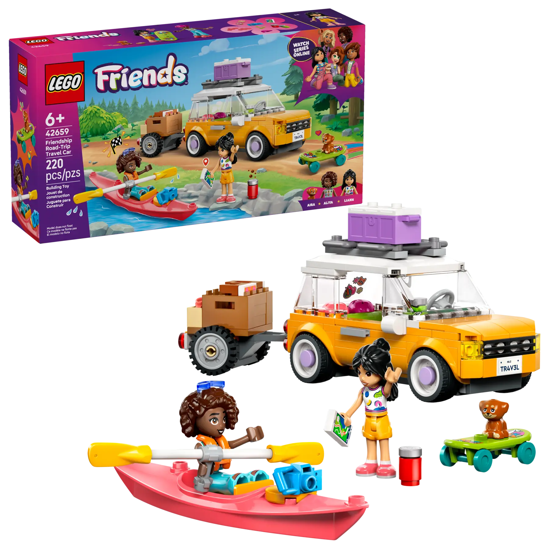 LEGO® | Friends: Friendship Road-Trip Travel Car (42659)
