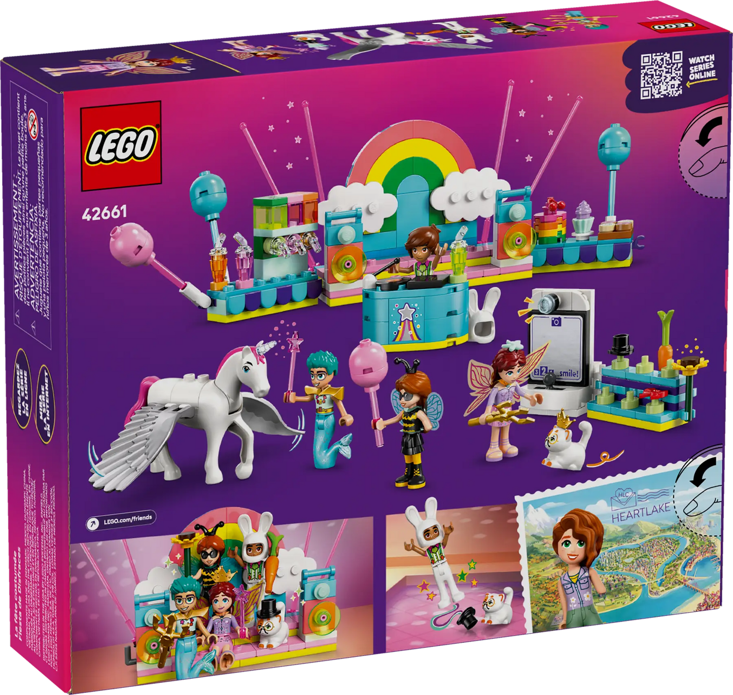 LEGO® | Friends: Costume Party with Unicorn & Fairy (42661)