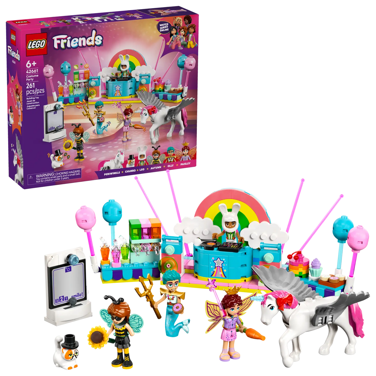 LEGO® | Friends: Costume Party with Unicorn & Fairy (42661)