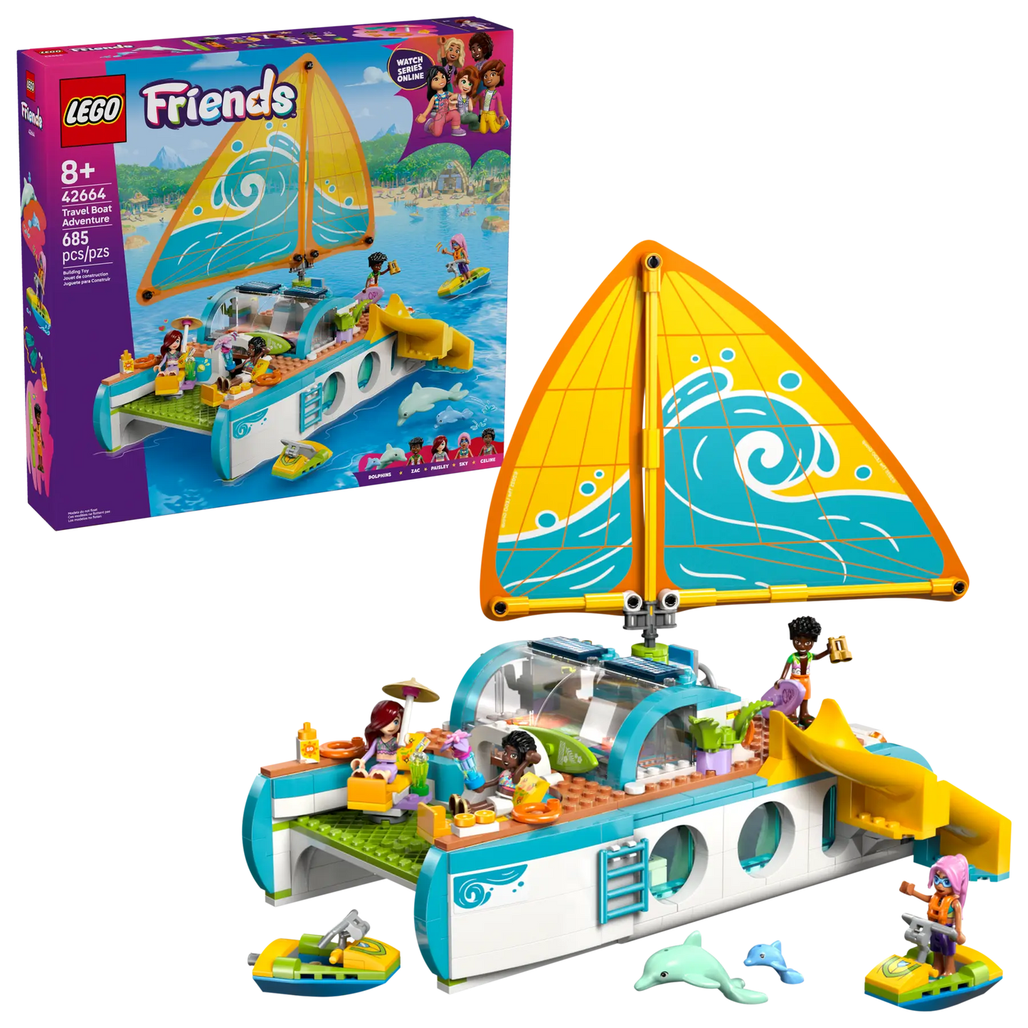LEGO® | Friends: Travel Boat Adventure (42664)