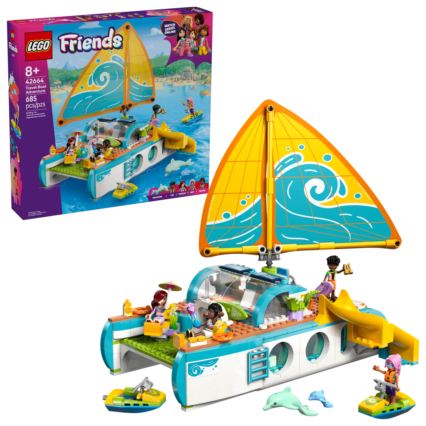 LEGO® | Friends: Travel Boat Adventure (42664)