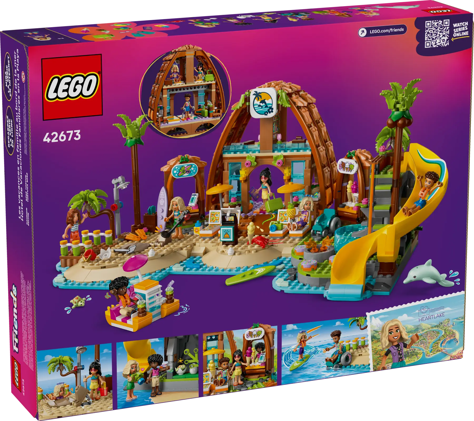 LEGO® | Friends: Family Vacation Beach Resort (42673)