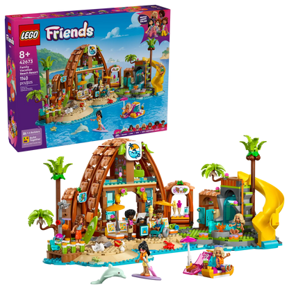 LEGO® | Friends: Family Vacation Beach Resort (42673)