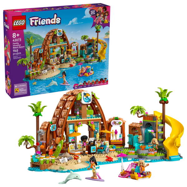 LEGO® | Friends: Family Vacation Beach Resort (42673)