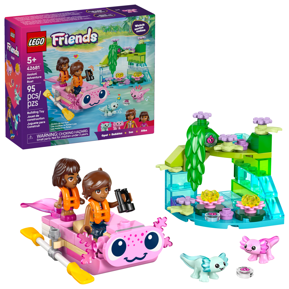 LEGO® | Friends: Axolotl Adventure Boat (42681)