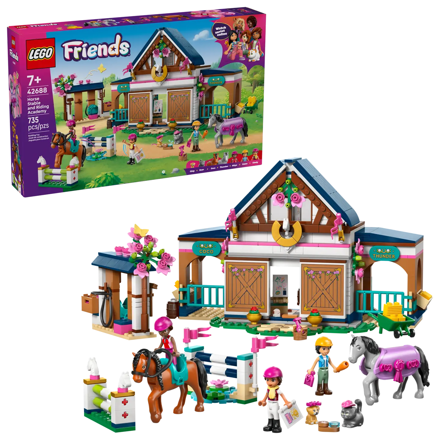 LEGO® | Friends: Horse Stable and Riding Academy (42688)