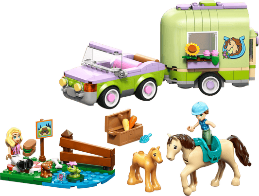 LEGO® | Friends: Horse & Baby Foal Trailer (42695)