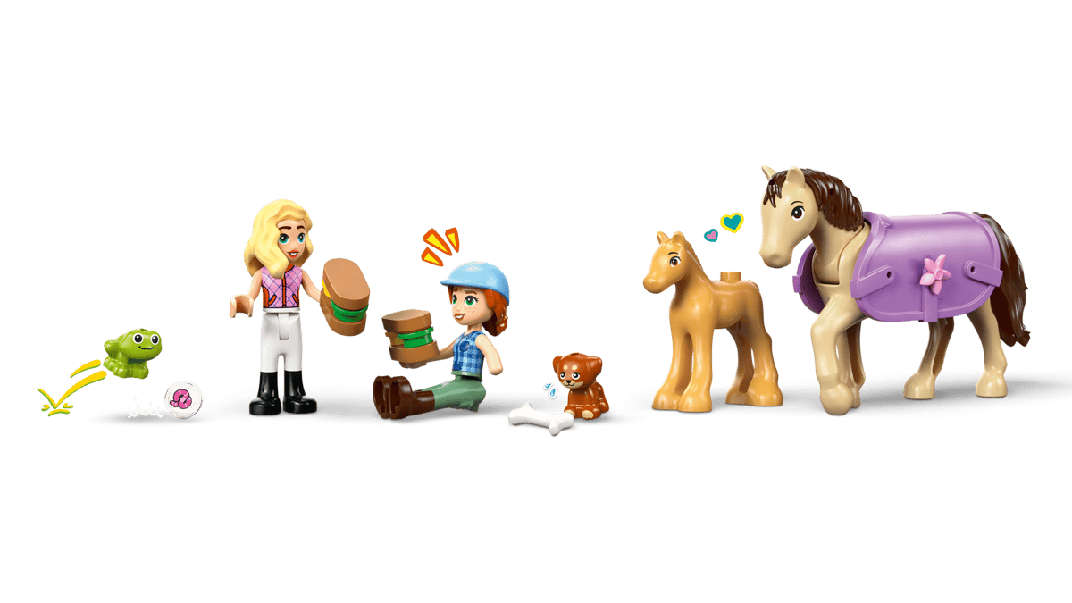 LEGO® | Friends: Horse & Baby Foal Trailer (42695)