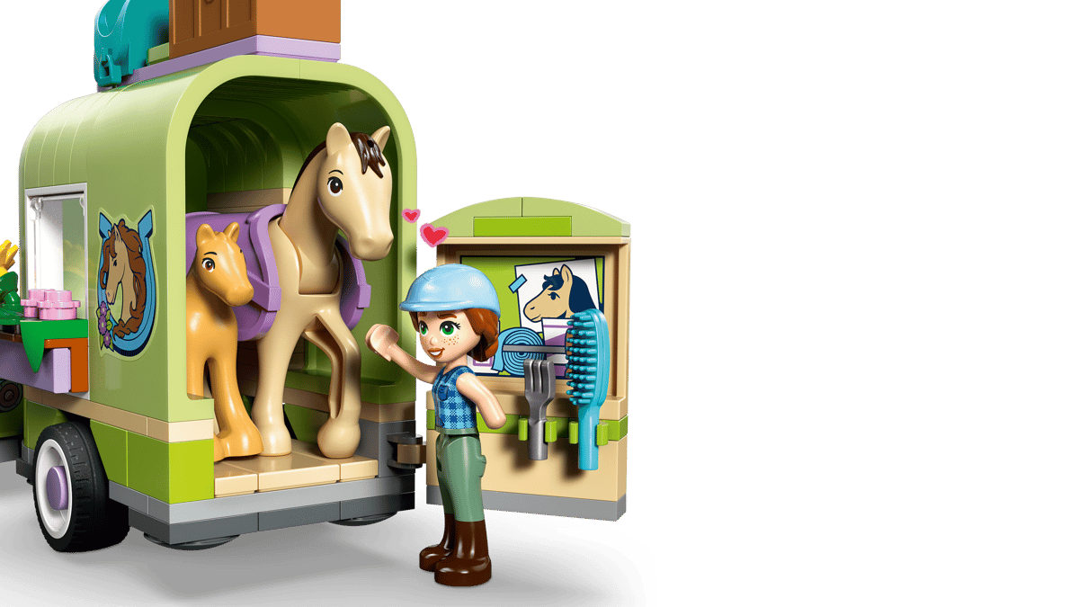 LEGO® | Friends: Horse & Baby Foal Trailer (42695)