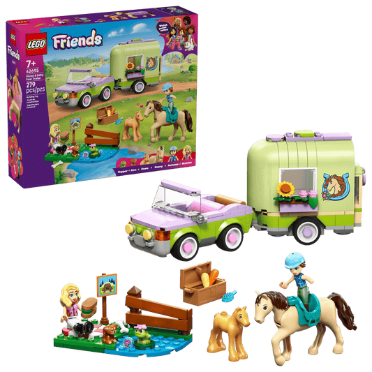 LEGO® | Friends: Horse & Baby Foal Trailer (42695)