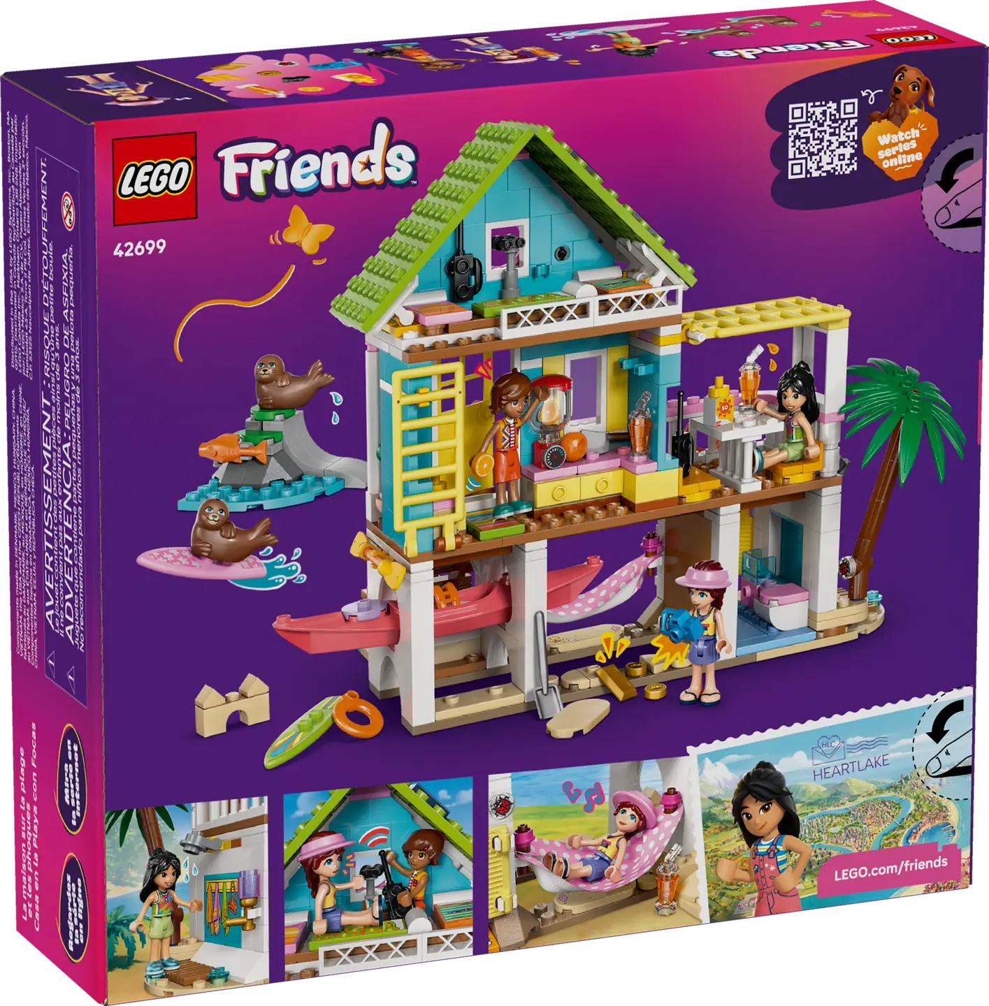 LEGO® | Friends: Beach House with Seals (42699)