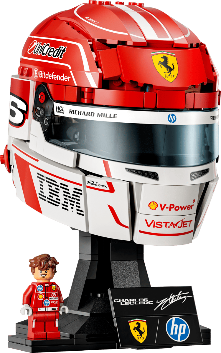 LEGO® | Editions: Scuderia Ferrari HP Charles Leclerc Helmet (43014)