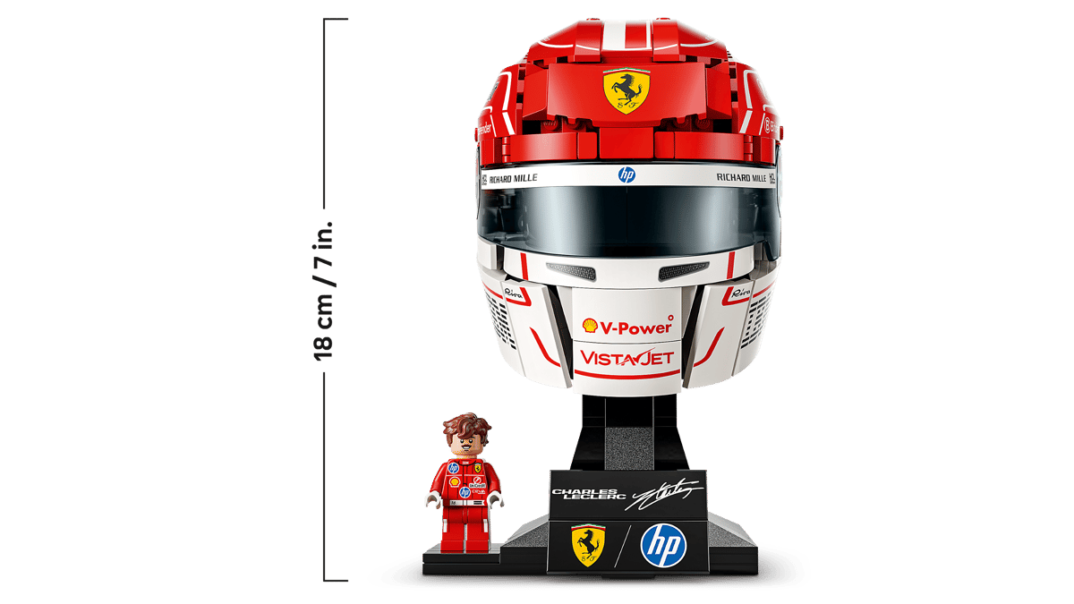 LEGO® | Editions: Scuderia Ferrari HP Charles Leclerc Helmet (43014)