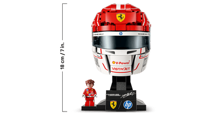 LEGO® | Editions: Scuderia Ferrari HP Charles Leclerc Helmet (43014)
