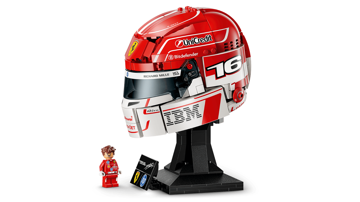 LEGO® | Editions: Scuderia Ferrari HP Charles Leclerc Helmet (43014)