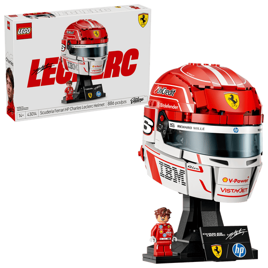 LEGO® | Editions: Scuderia Ferrari HP Charles Leclerc Helmet (43014)