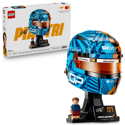 LEGO Editions McLaren Oscar Piastri Helmet 43017 with box