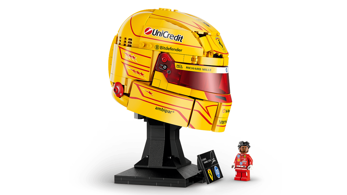 LEGO® | Editions: Scuderia Ferrari HP Lewis Hamilton Helmet (43022)