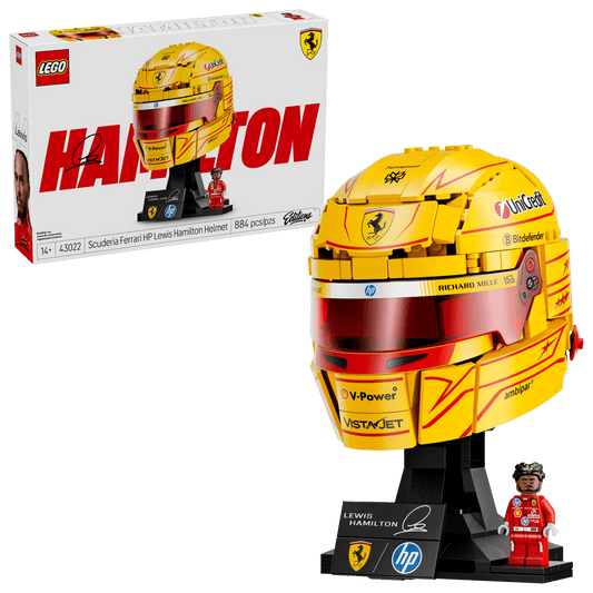 LEGO® | Editions: Scuderia Ferrari HP Lewis Hamilton Helmet (43022)