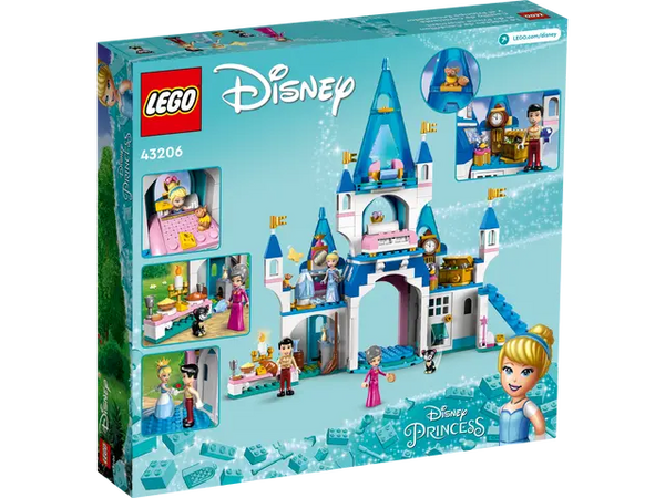 LEGO® | Disney: Cinderella & Prince Charming's Castle (43206)