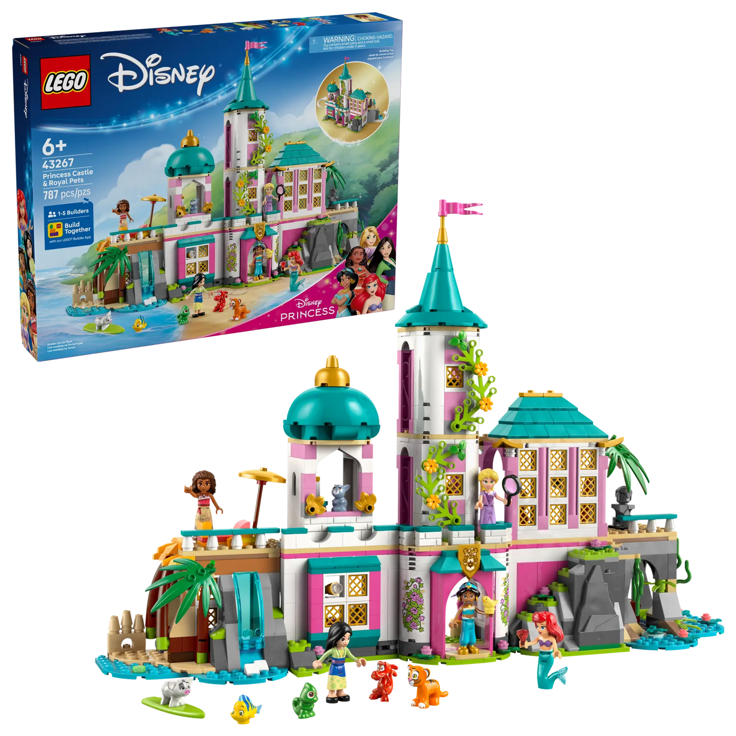 LEGO® | Disney: Princess Castle & Royal Pets (43267)