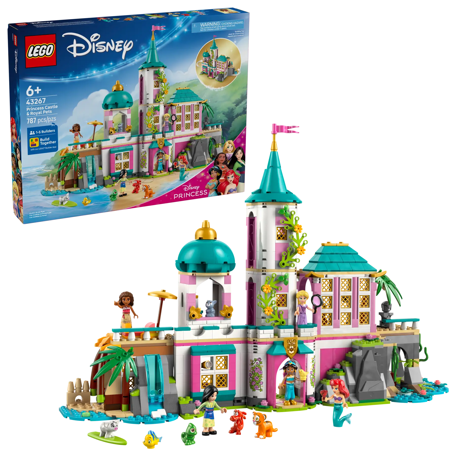 LEGO® | Disney: Princess Castle & Royal Pets (43267)