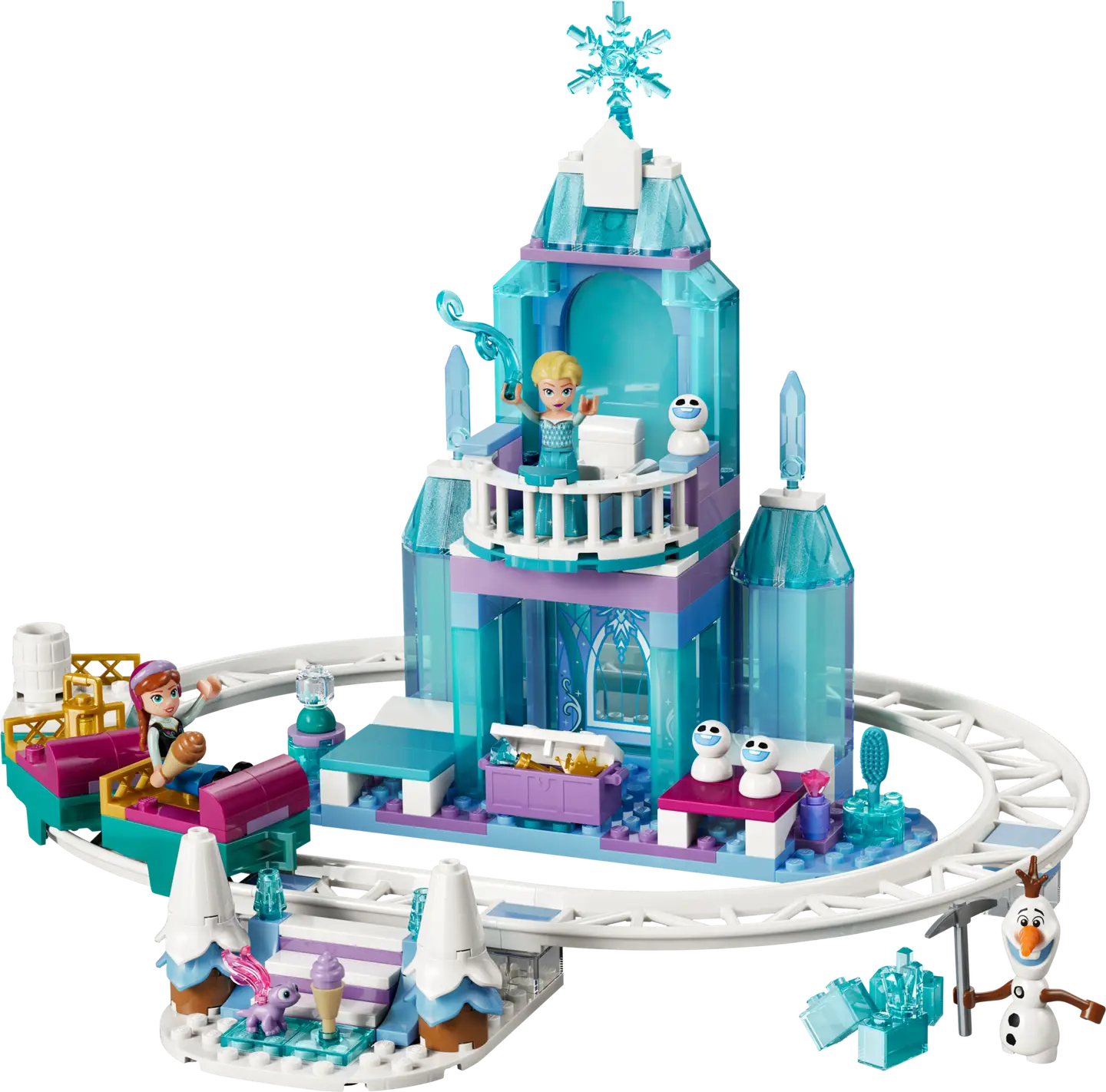 LEGO® | Disney: Elsa's Ice Castle & Snow Ride Adventure (43281)