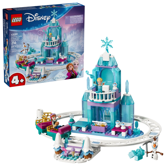 LEGO® | Disney: Elsa's Ice Castle & Snow Ride Adventure (43281)