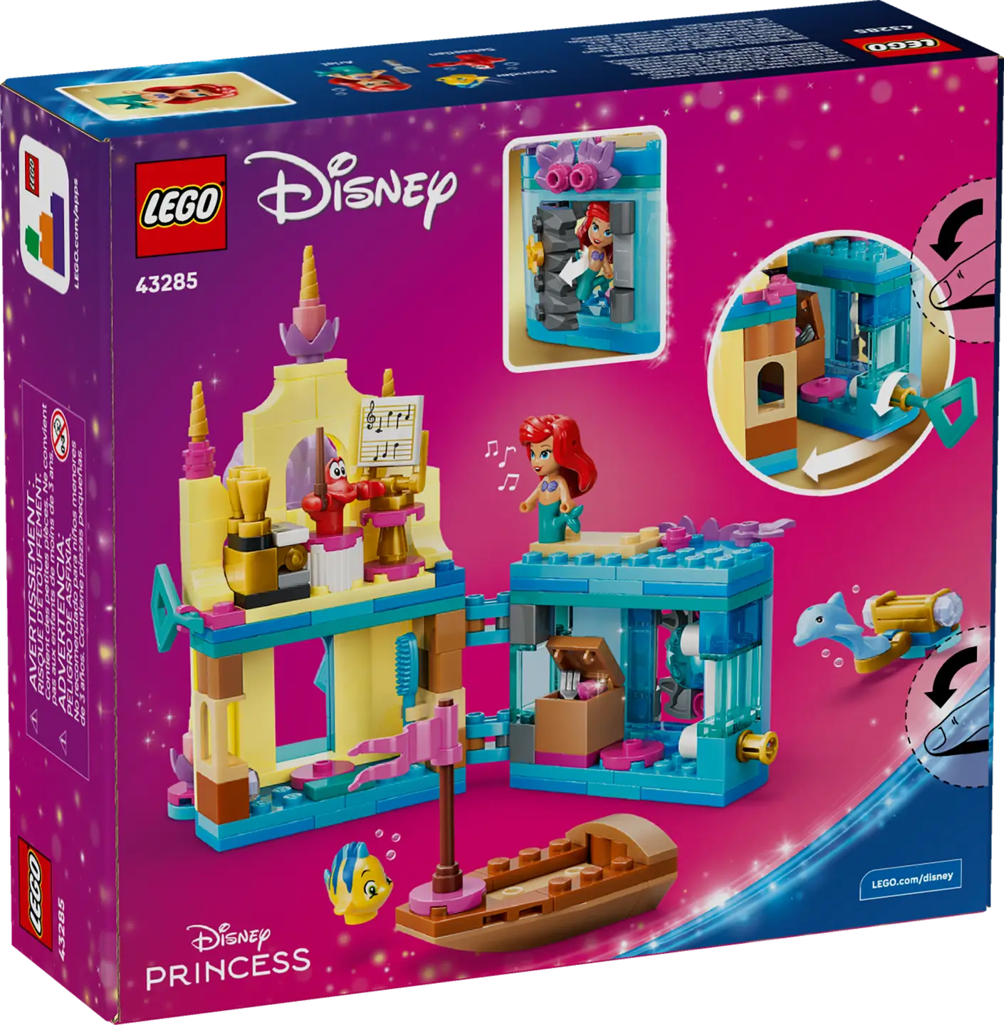 LEGO® | Disney: Ariel's Magical Mini Palace (43285)