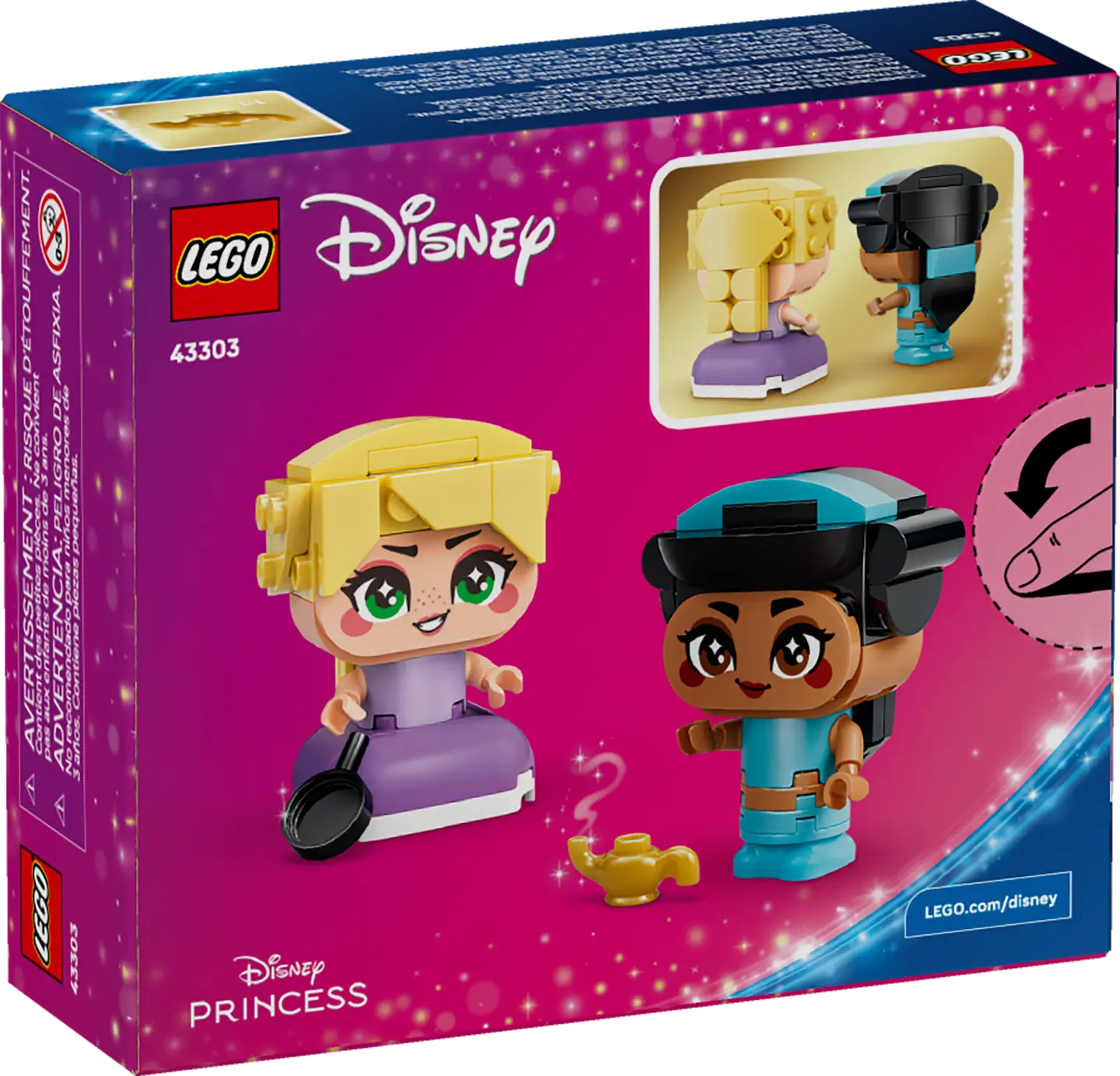 LEGO® | Disney: Mini Jasmine & Rapunzel (43303)