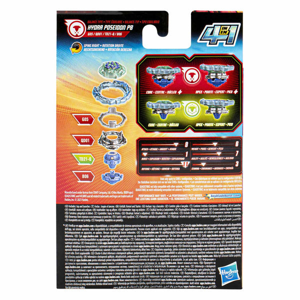 Beyblade Burst Quadstrike - Starter Pack Hydra Poseidon