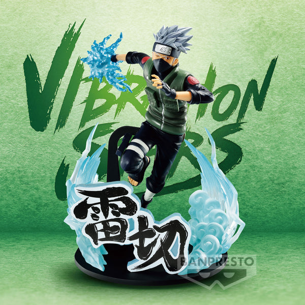 Banpresto Figure Naruto Shippuden Vibration Stars Kakashi Hatake Special Version 21Cm