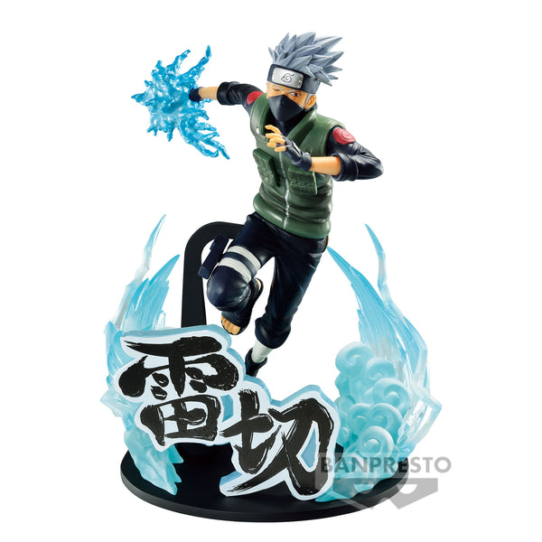Banpresto Figure Naruto Shippuden Vibration Stars Kakashi Hatake Special Version 21Cm