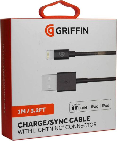 Griffin Lightning Cable 1M Black