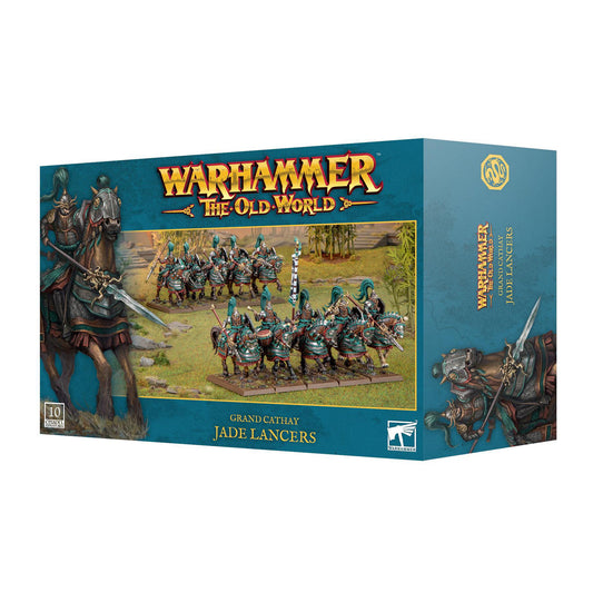 Warhammer The Old World Grand Cathay Jade Lancers box art