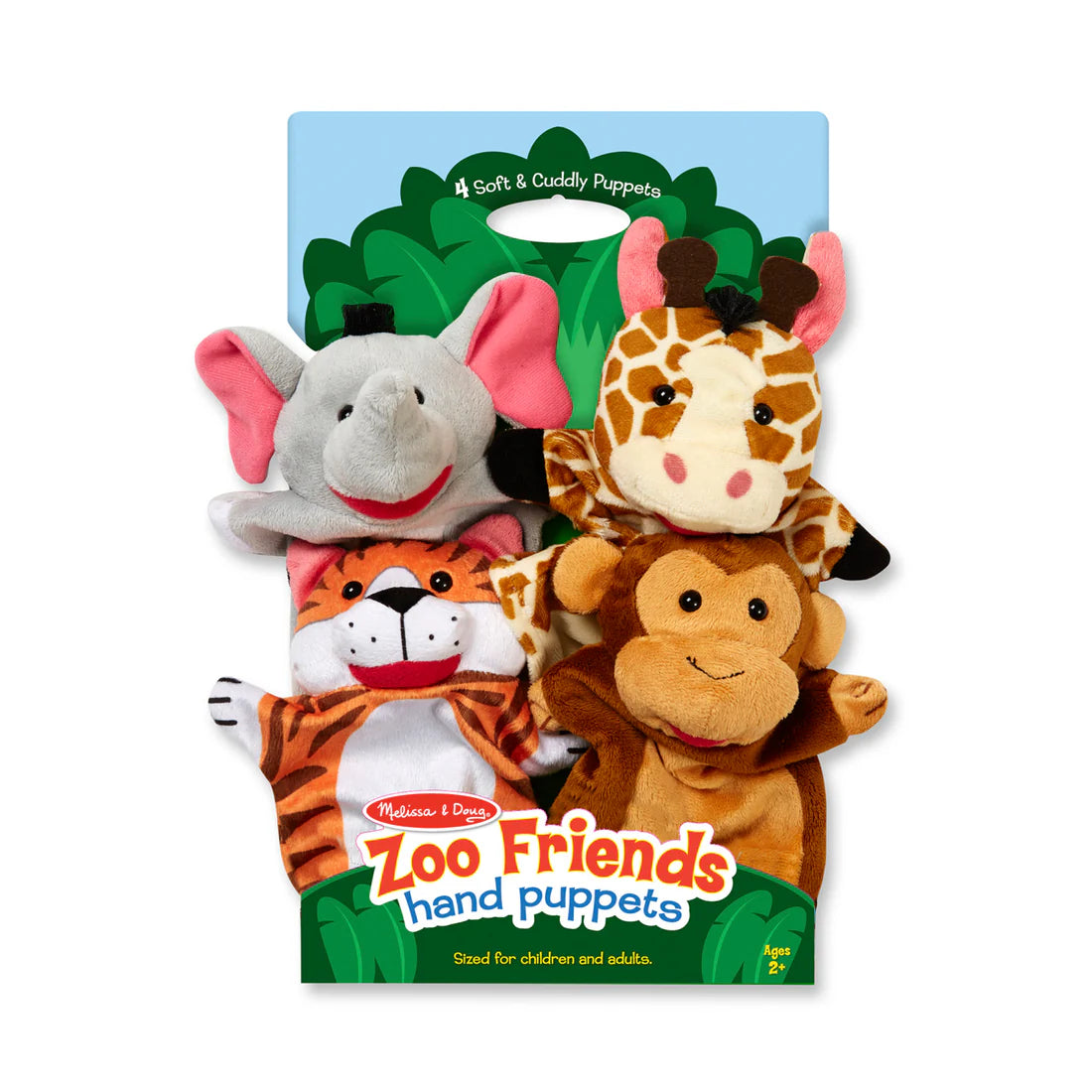 Melissa & Doug: Zoo Friends Hand Puppets