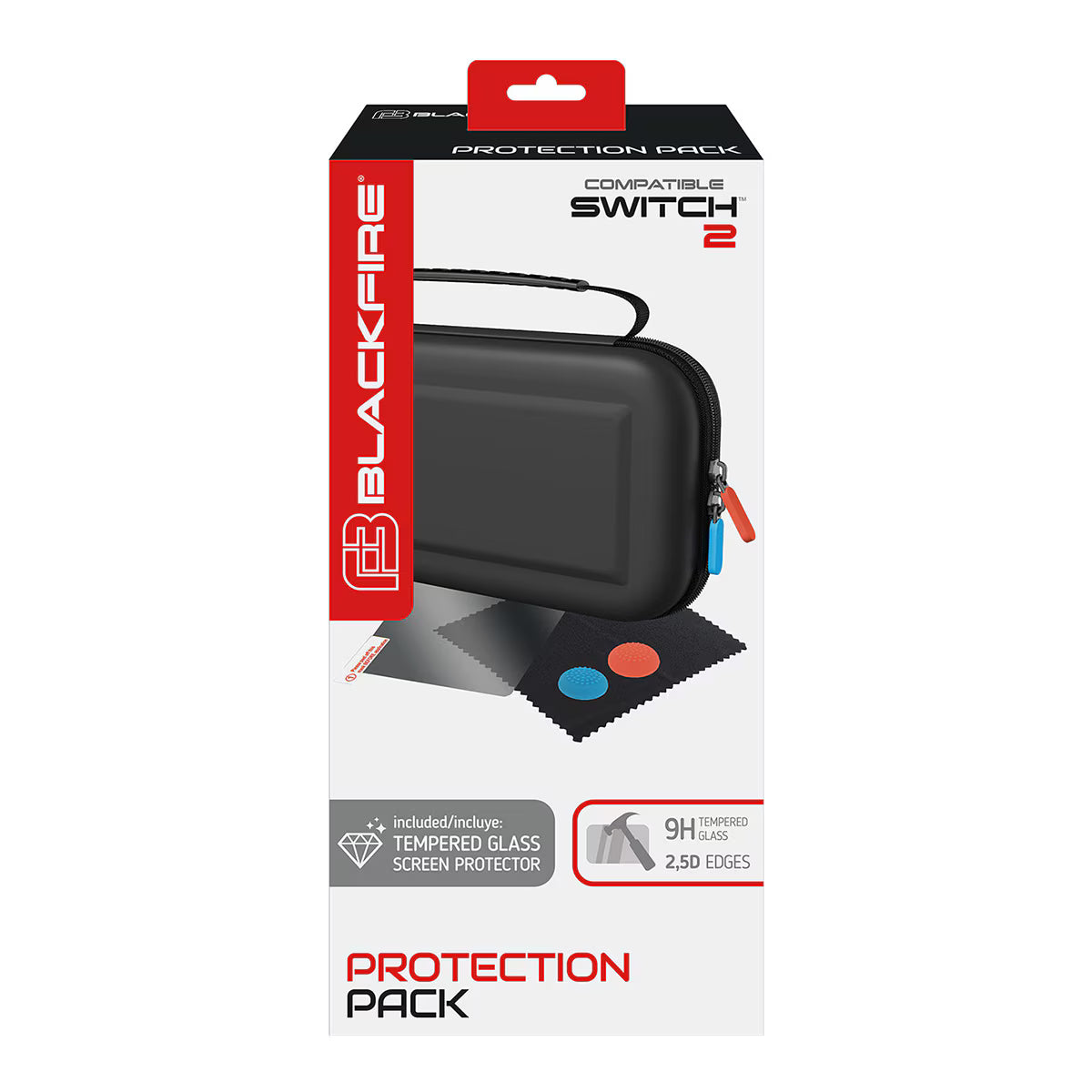 Pack protección 5 en 1 para Nintendo Switch 2 3