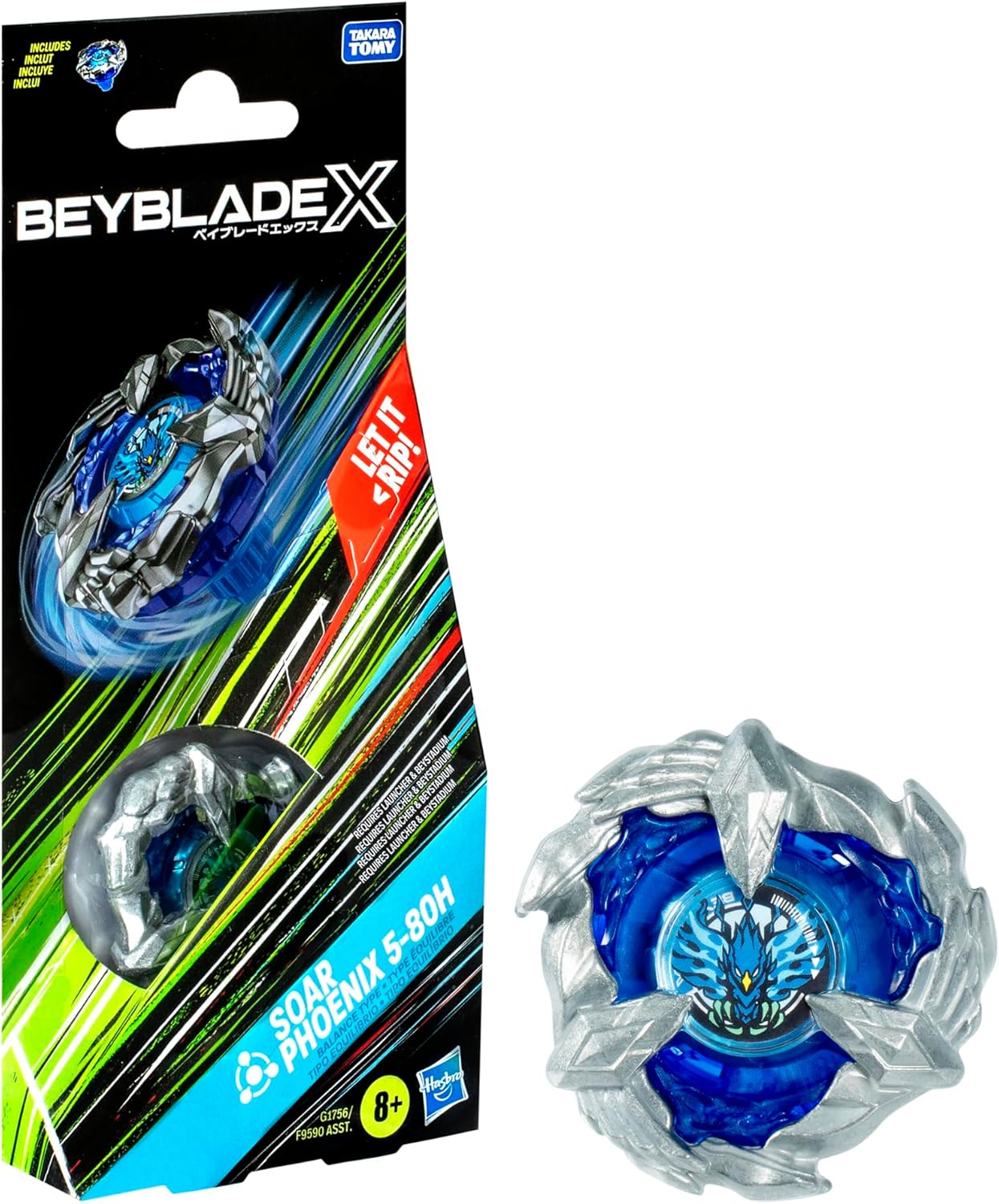 Beyblade X: Soar Phoenix 5-80H (Balance)