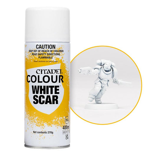 Warhammer Paint: Spray - White Scar