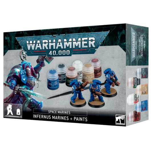 Warhammer: Space Marines: Infernus Marines + Paints Set
