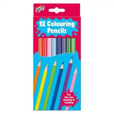 12 COLOURING PENCILS