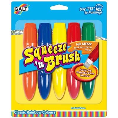 Squeeze & Brush: 5 Classic Colours