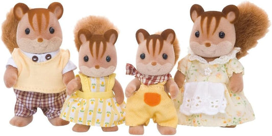 Sylvanian Families: Walnut Squirrel Family