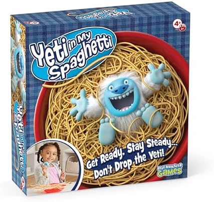 Yeti in My Spaghetti board game box