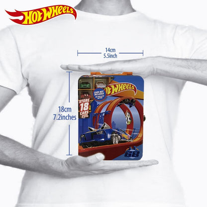 Hot Wheels: Tin Car Storage Case - Red