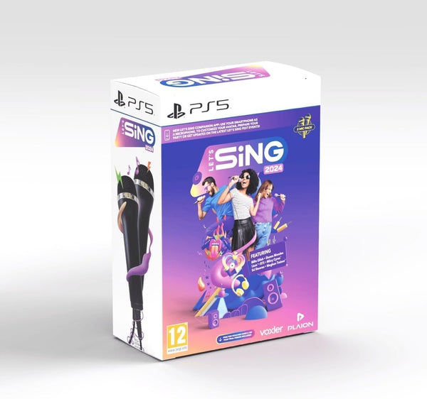 Let's Sing 2024 - Double Mic Bundle (PlayStation 5)