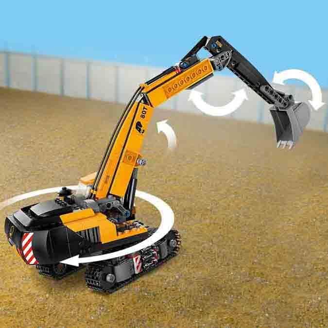 LEGO® | City: Yellow Construction Excavator (60420)