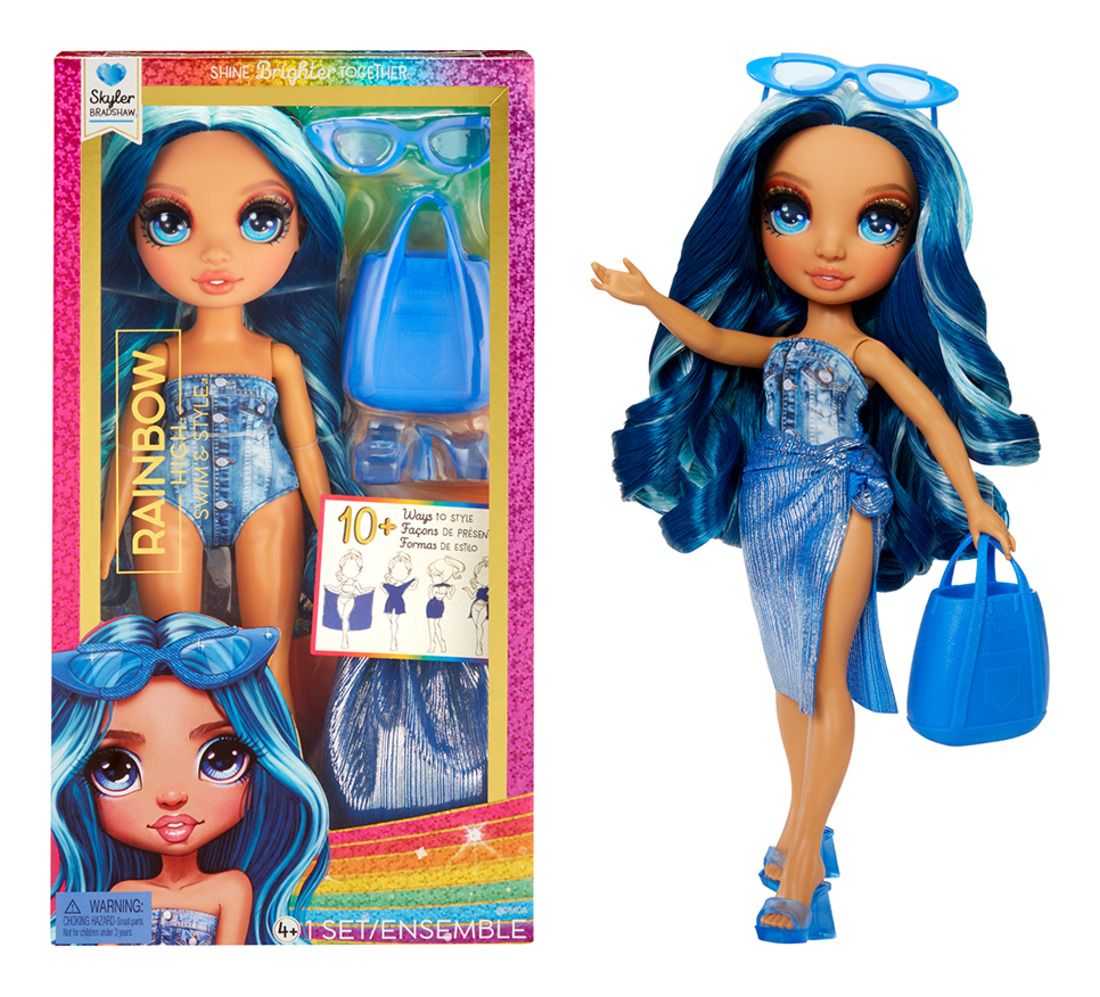 Rainbow High Swim & Style Fashion Doll - Skyler