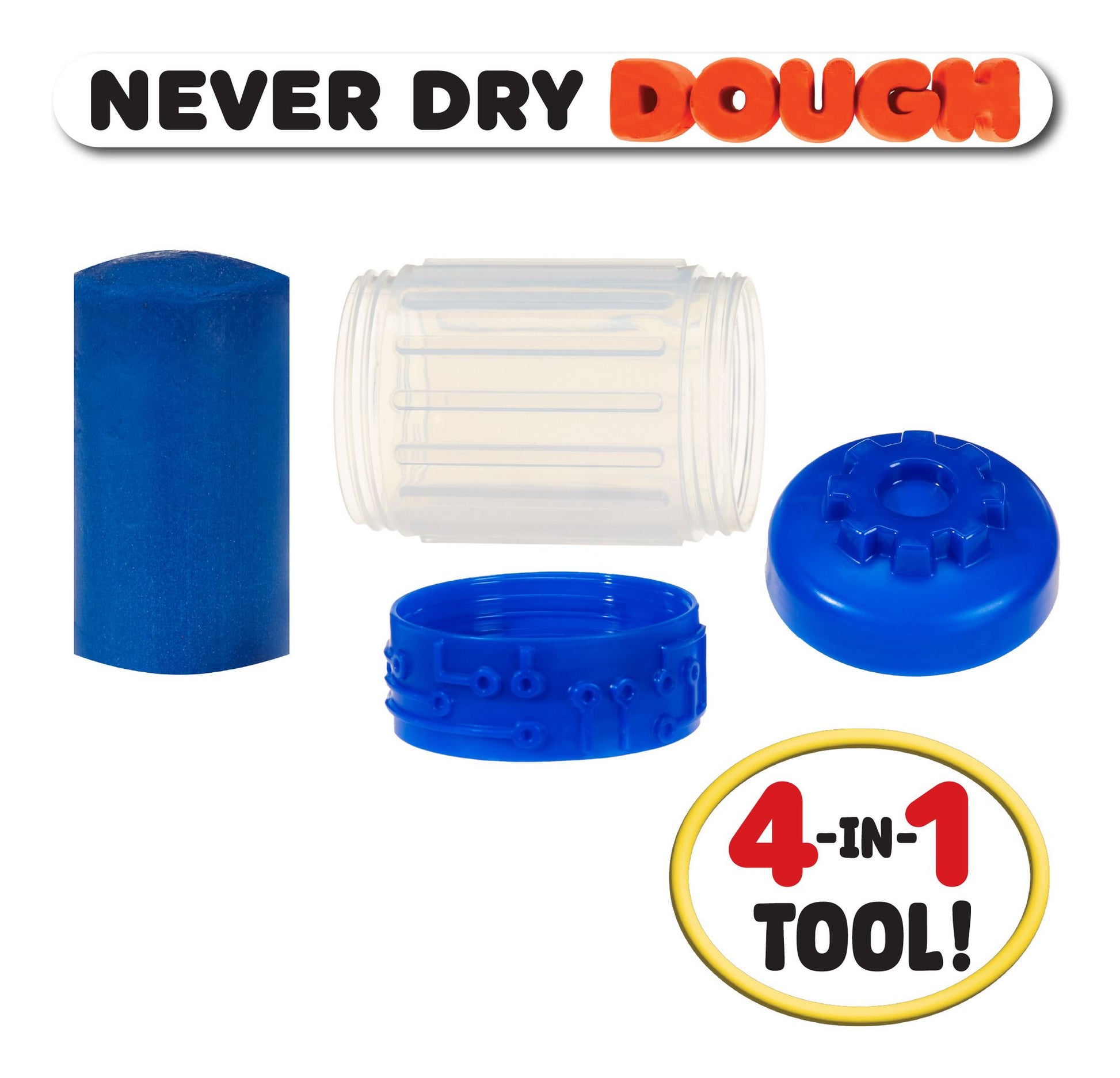 Wonder Factory Never Dry Dough Singles Assortment